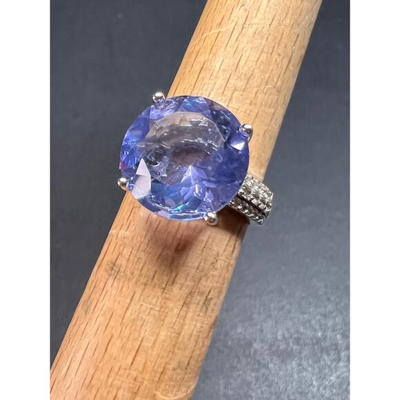 NEW color change fluorite sterling silver ring size 7 - Picture 1 of 16